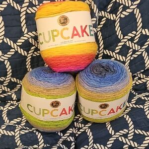 Lion Brand Cupcake Yarn - Vibrant Multicolor